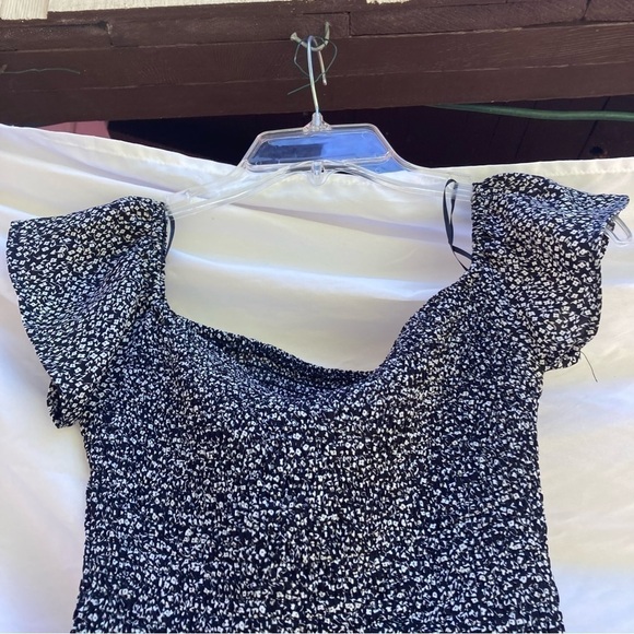 Vintage Havana NWT black and white floral mini dress, size small - Picture 9 of 11